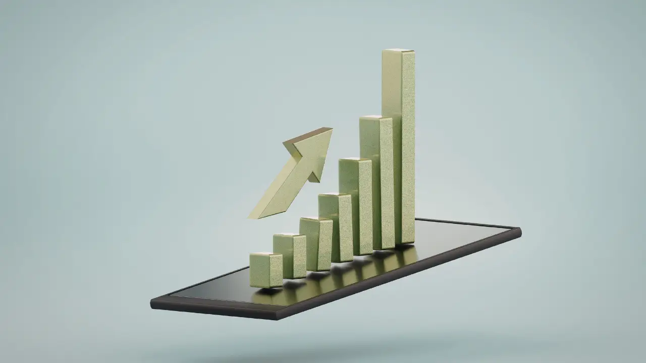 Gráfico del crecimiento del mercado de segunda mano en Europa hasta 2030 impulsado por la inflación.